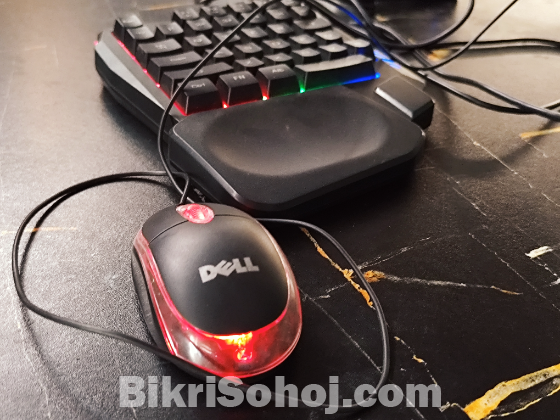 One band gaming keyboard and mouse